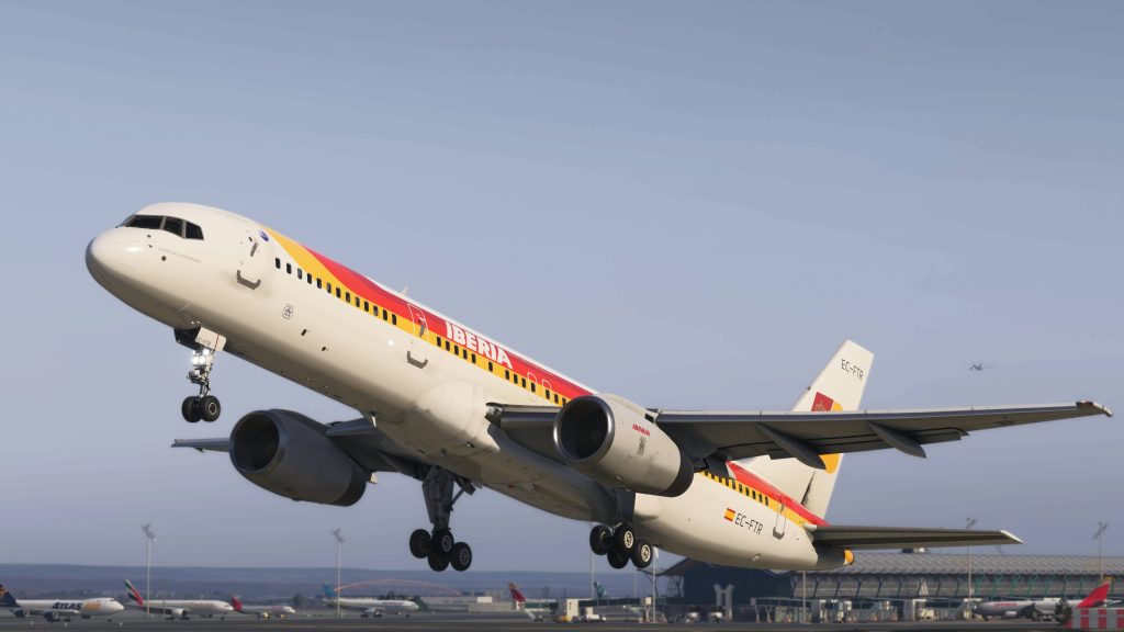 BlueBird Simulations Boeing 757-200 in Microsoft Flight Simulator