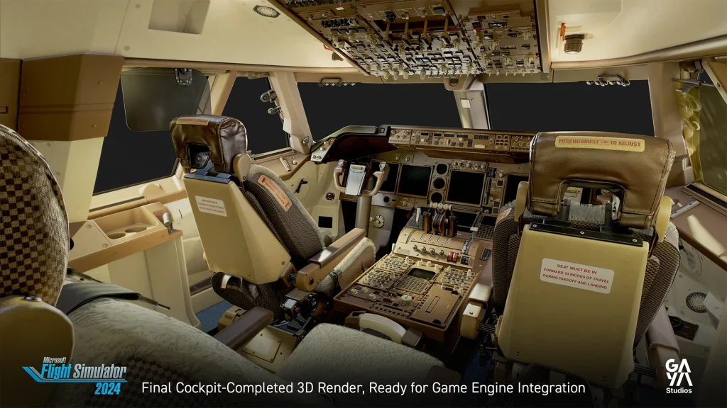 PMDG Boeing 747-700 in Microsoft Flight Simulator